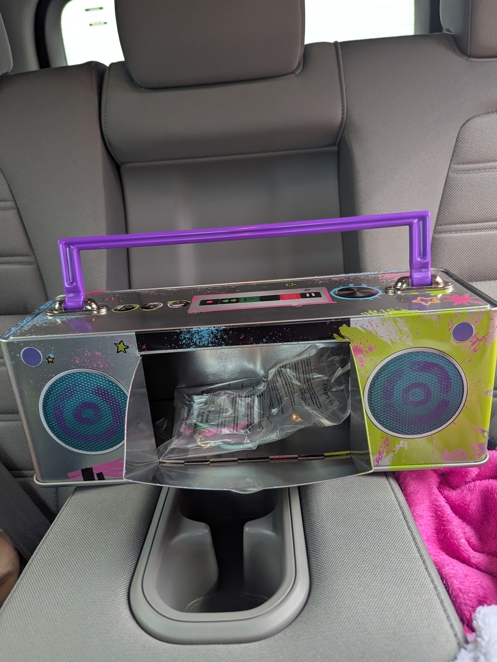 Forgotten island popcorn Bucket Boombox